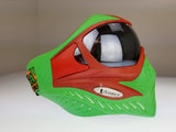 V-Force Grill Paintball Mask Cowabunga Series Red/Green Euro Edition