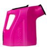 Side view pink plastic HK Army Reload Paintball Hauler Caddy for loading paintballs into pods and hoppers.