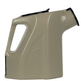 Side view light smoke plastic HK Army Reload Paintball Hauler Caddy for loading paintballs into pods and hoppers.