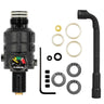HK Army Turbine Pro Air Tank Regulator in black with spare parts and tool