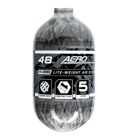 HK Army Aerolite 48ci 4500psi Carbon Fiber Compressed Air Bottle Only Clear