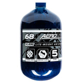 HK Army Aerolite 68ci 4500psi Carbon Fiber Compressed Air Bottle Only in Blue