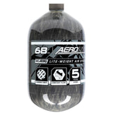 HK Army Aerolite 68ci 4500psi Carbon Fiber Compressed Air Bottle Only Smoke