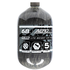 HK Army Aerolite 68ci 4500psi Carbon Fiber Compressed Air Bottle Only Smoke