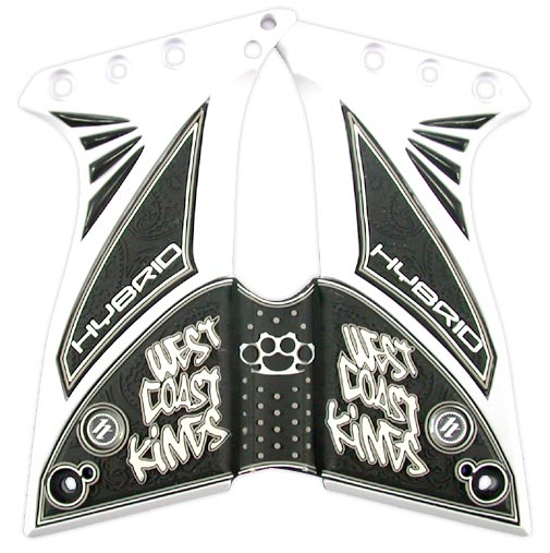 Hybrid Ultralite West Coast Kings Grips 07 White