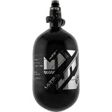JT Ultra Lite Carbon Fiber Air Tank 68ci 4500psi Black/Chrome w FLO Pro Reg