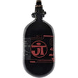 JT Ultra Lite Carbon Fiber Air Tank 68ci 4500psi Black/Red w FLO Pro Reg