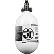 JT Ultra Lite Carbon Fiber Air Tank 68ci 4500psi White/Black w FLO Pro Reg