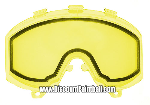 JT Thermal Lens for Elite, nVader, and other Goggles Yellow