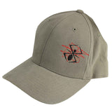 Kingman Spyder Scratch Baseball Hat Gray Small Medium
