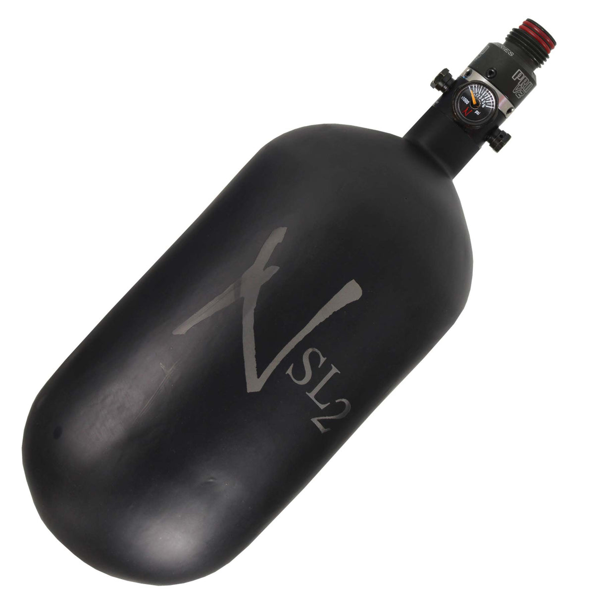 Ninja Pro V2 68 ci 4500 psi SL2 Air Tank Cerakote Finish Black
