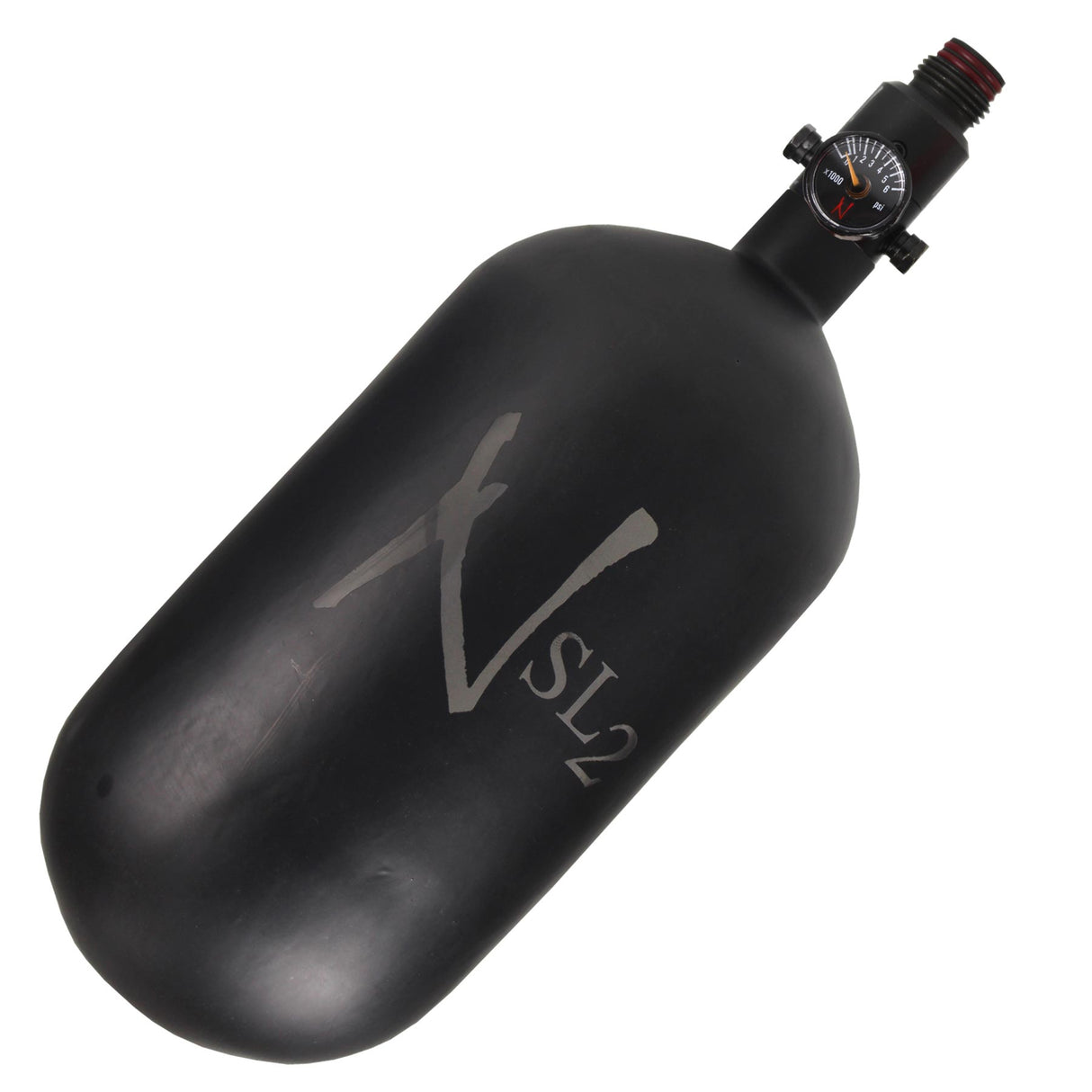 Ninja Standard 77 ci 4500 psi SL2 Air Tank Cerakote Finish Black