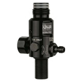 Back angled view Ninja UL2 Air Tank Regulator 4500psi in blackout