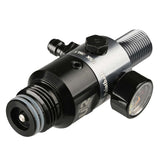 Ninja UL2 Air Tank Regulator 4500psi laying down in the grey and black color