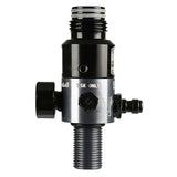Side view of the grey and black Ninja UL2 Air Tank Regulator 4500psi