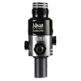 Fill nipple view grey and black Ninja UL2 Air Tank Regulator 4500psi