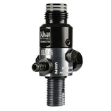 Back angled view Ninja UL2 Air Tank Regulator 4500psi in gray and black
