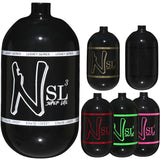 Ninja SL3 68ci 4500psi Carbon Fiber Air Tanks all colors in gloss finish