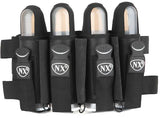 NXE TP Series Pro Pak 4+3+2 Paintball Harness Black *With 4 TUBES*