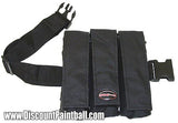 PMI 3 Pocket Pouch w/ 100 rnd Tubes Black