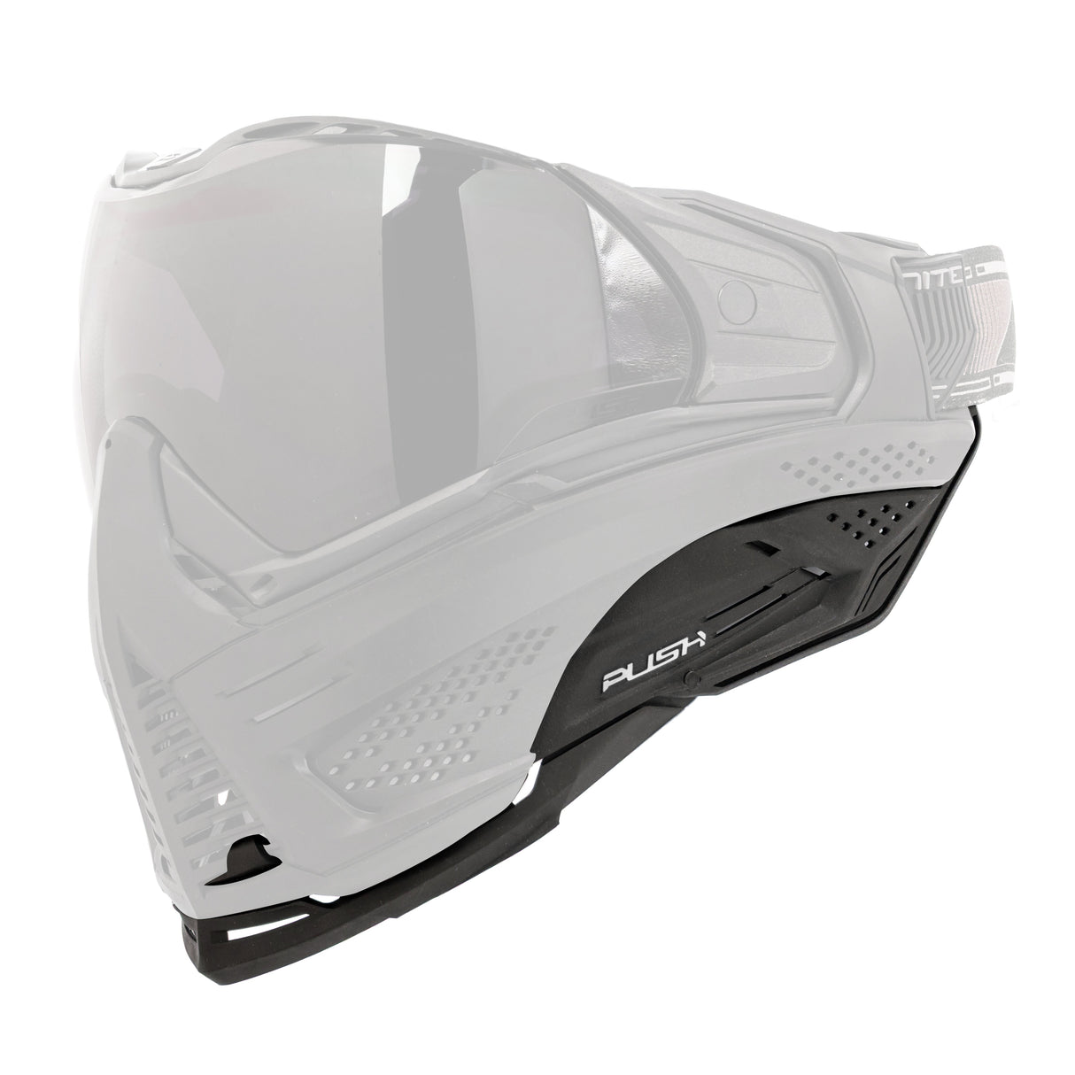 Unite Goggle Mk II - Warlord Omen (Black/White Skull) - Silver Lens