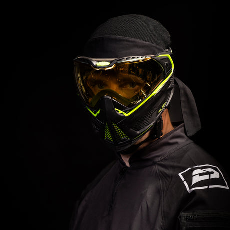Unite Goggle Mk II - Reactor (Black/Green) - Gold Lens