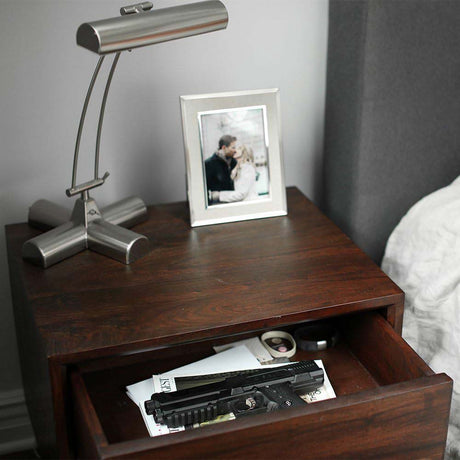 Salt Pepperball Gun in nightstand
