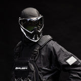 Unite Goggle Mk II - Seeker (Black/White) - Silver Lens