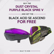 BOGO Deal - Virtue Spire V Crystal Purple Black Free Acid Black Ascend Mask