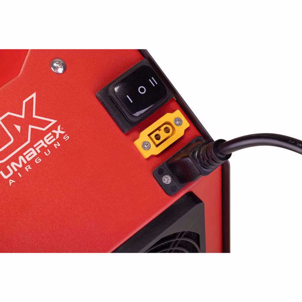 Power connections on the Umarex ReadyAir Gen 2 High Pressure Compressor