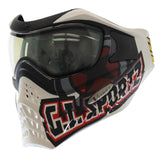 VForce Grill Paintball Mask SE Thermal GI Logo White