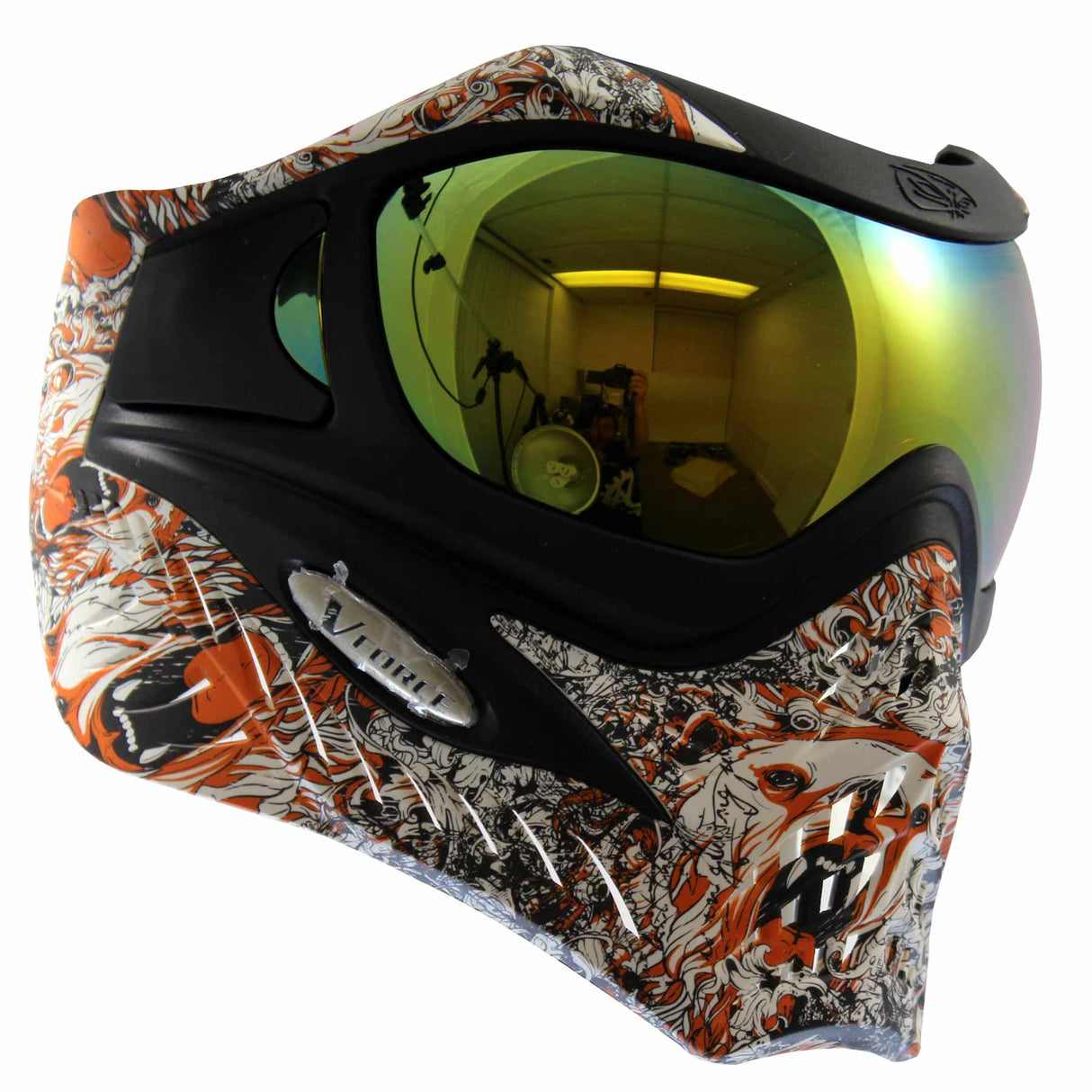 VForce Grill Paintball Mask SE Thermal Grizzly Orange