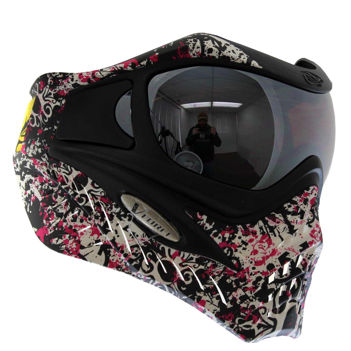 VForce Grill Paintball Mask SE Thermal Grunge Fuschia