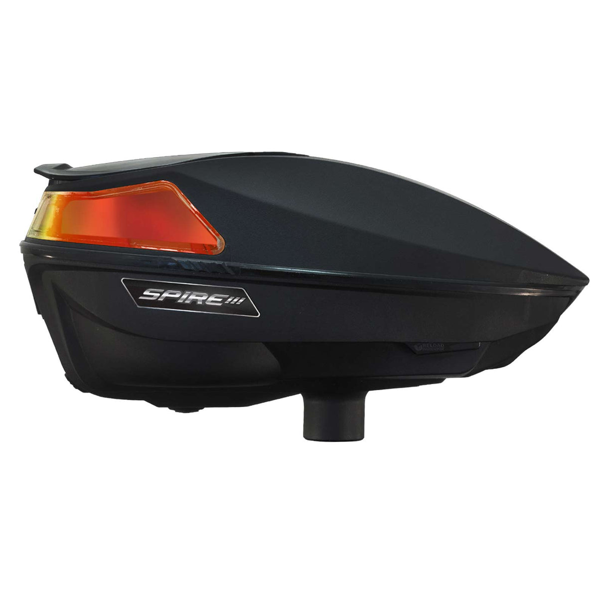 Virtue Spire 3 220 Paintball Hopper Black Fire